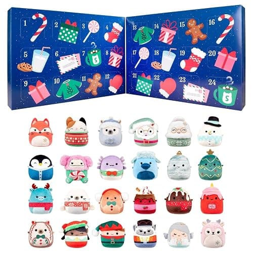 Micromallows Squishmallows Original Official 24-Day Holiday Plush Advent Calendar - Image 1