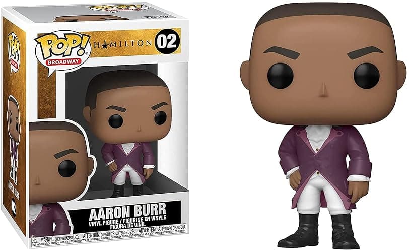 Funko POP Movies: Hamilton - Aaron Burr Multicolor, 3.75 inches thumbnail 2