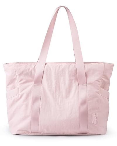 BAGSMART Tote Bag for Women, Tote Bag with Zipper Work Tote with Compartments Nurse Shoulder Hanbag for Travel, Gym - Image 1