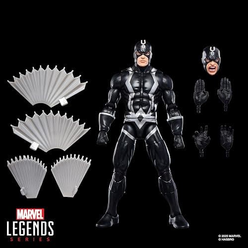 Marvel Legends Series Inhumans Black Bolt & Triton Two-Pack, 2 Fantastic Four Comics-Inspired Collectible 6-Inch Scale Action Figures thumbnail 2