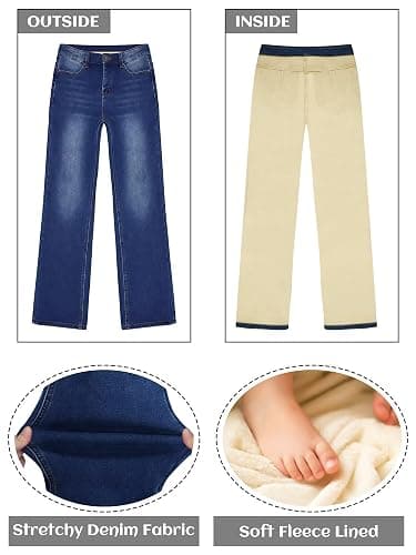 Fleece lined jeans thumbnail 3
