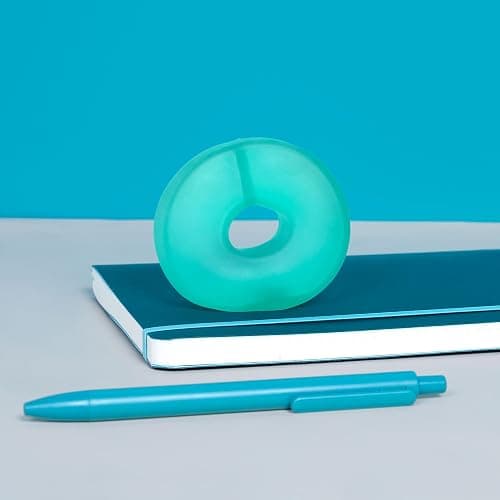 SPEKS Gump Loop | Glass | Ultra Soft Squishy Fidget Toy for Adults & Teens | Palm Sized Fun Stress Relief & Desk Toy | Squeezable Memory Loop with Gel Filling thumbnail 9