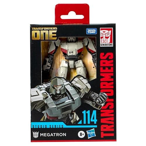 Transformers Toys Studio Series Deluxe One 114 Megatron, 4.5-inch Converting Action Figure, 8+ | Transformers Studio Series 6 Inch Action Figure Deluxe Class (2024 Wave 4) - Megatron #114 thumbnail 3