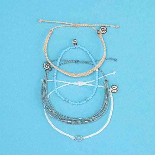 Pura Vida Bracelet Low Tide Bracelet Stack, 4 Stackable Bracelets for Women thumbnail 2