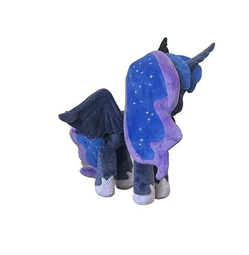 My Little Pony - Princess Luna Plush Toy - Officially Licensed Product, Soft and Cuddly Collectible for Fans and Collectors - Ideal Gift for Kids and Adults - Ages 3+ thumbnail 2