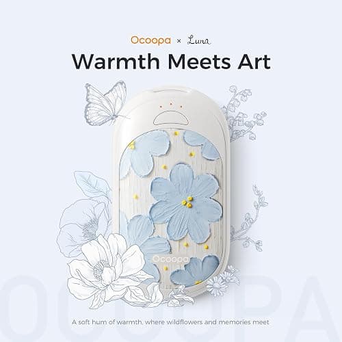 OCOOPA Magnetic Rechargeable Hand Warmers 2 Pack, Ultrathin Electric Handwarmers, Portable Pocket-Sized Heater, for Men, Women Purse Must Haves, Union UT3 Lite thumbnail 2