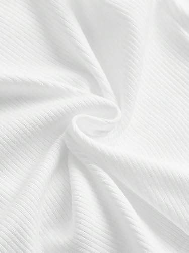 Milumia Women Contrast Binding Bow Tie Front T Shirt Square Neck Cap Sleeve Tops thumbnail 4
