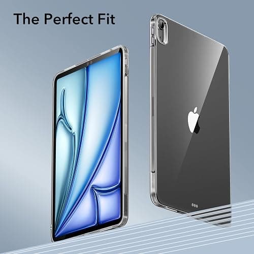 ESR for iPad Air 11 Inch Case M3/M2 (2025/2024), iPad Air 5th/4th Gen(2022/2020), Slim&Light, Yellowing Resistant, Transparent Back Cover, Supports Pencil Pro&Pencil (USB-C), Zero Series, Clear thumbnail 8
