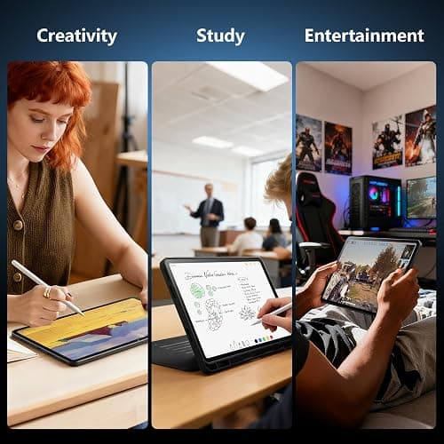 RubensTab T12 Standalone Drawing Tablet, 12 inch Tablet No Computer Needed | No Computer Needed, Octa-Core CPU, Pre-Installed Drawing Apps & Tutorials, More Bonus Items for Beginners, Artists, Students thumbnail 7