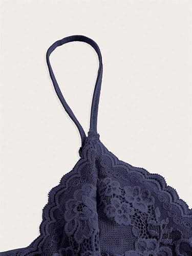Naileksi Women Y2k Lace Trim Cami Top Spaghetti Strap Fairy Grunge Tank Top V Neck Ruched Bow Lace Patchwork Cami Shirt thumbnail 3