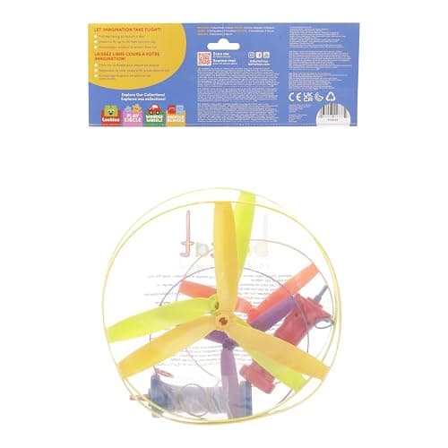 Battat - Flying Disc Launcher Toy Helicopter with 2 Launchers & 4 Discs - Screen-Free Outdoor Summer Toys for Active Play - No Batteries Required Kids Launch Game Set for Ages 3+ - Skyrocopter thumbnail 10