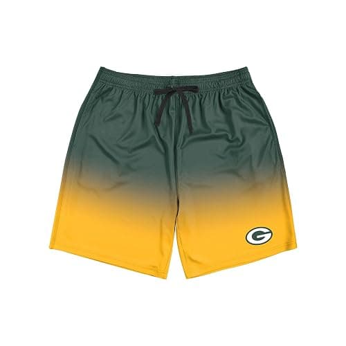 FOCO NFL Mens NFL Team Logo Game Ready Gradient Training Shorts thumbnail 4