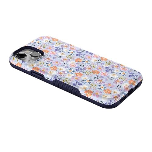 Casely iPhone 15 Case | Poppy Meadows | Pastel Floral | Bold Protective Design | Compatible with MagSafe thumbnail 7