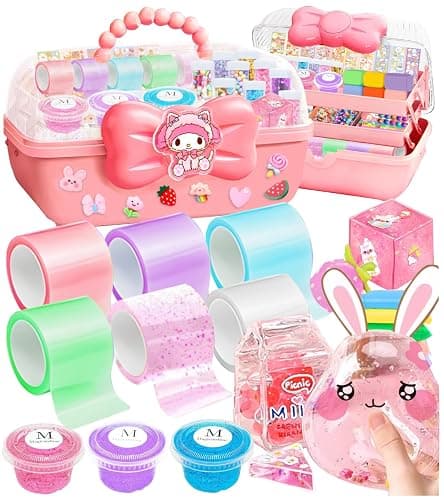 Nano Tape Bubble Kit for Kids, Squishy Toys Maker Making Kit, Birthday Gifts Toys for 4 5 6 7 8 9 10 11 12 Year Old Girls Girl, Kids Toys for Girls 4-6 6-8 7-8 8-10 10-12 - Image 1