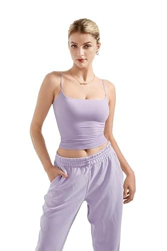 SUUKSESS Women Sexy Square Neck Tank Top Summer Y2K Going Out Basic Cami Shirt thumbnail 4