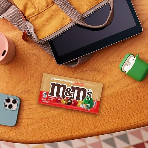 M&M’S Peanut Butter & Jelly Candy Bag, Single Size, 1.63 Oz Pack thumbnail 7
