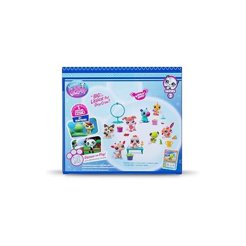 BANDAI Littlest Pet Shop Pet Pairs 2 Pack (ONE Supplied at Random) | Each Contains 2 LPS Mini Pet Toys 3 Accessories 1 Collector Card and 1 Virtual Code | Collectable Toys for Girls and Boys thumbnail 10