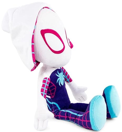 Jay Franco Marvel Spidey and His Amazing Friends Gwen The Ghost-Spider Pillow Buddy - Super Soft Polyester Microfiber, 18 inches (Official Marvel Product) thumbnail 4