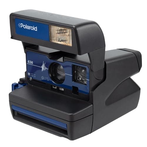 Polaroid 636 Blue Instant Film Camera thumbnail 2