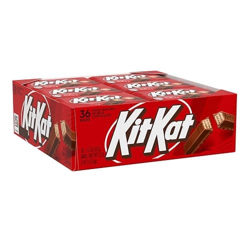 KIT KAT Milk Chocolate Wafer Candy Bars, 1.5 oz (36 Count) - Milk Chocolate Wafer - 1.5 oz (Pack of 36) thumbnail 2