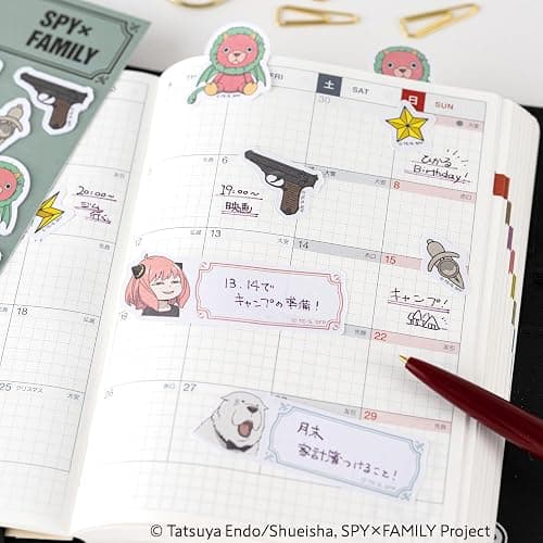 Hobonichi Techo Accessories SPY x Family: Sticky Notes thumbnail 2