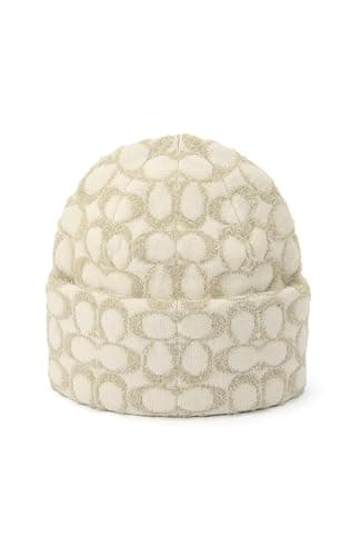 Coach Women's Signature C Metallic Beanie thumbnail 3