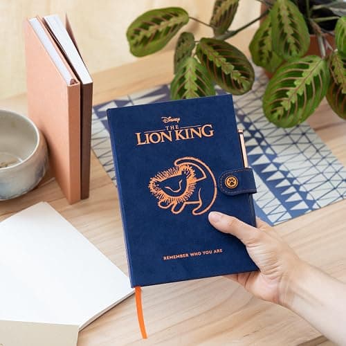 Grupo Erik Premium Notebook with Pen Disney The Lion King Notebook A5 Dotted - Notebook Small - Travel Diary to Write Yourself - Bullet Journal Dotted A5 Diary Disney Fan Item thumbnail 7