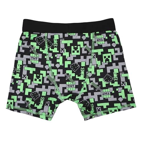 Minecraft 5-Pack Boys Boxer Briefs Set thumbnail 5