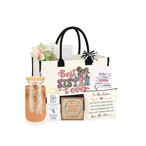 JSENGIFT Gifts for Women Basket, Birthday Christmas Valentines Mothers Day Ideas Gifts for Mom Sister Grandma Daughter - Image 1