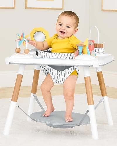 Skip Hop Discoverosity Montessori-Inspired 3-Stage Activity Center & Play Table for Baby Ages 4m+ thumbnail 2