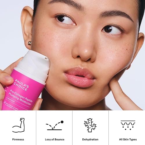 Paula's Choice Pro-Collagen Peptide Plumping Face Moisturizer, 1.7 Fl Oz | Daily Gel Face Cream for Deep Lightweight Hydration, Wrinkles & Loss of Firmness, Fragrance-Free thumbnail 8