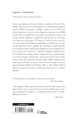 Tan poca vida / A Little Life (Spanish Edition) thumbnail 2