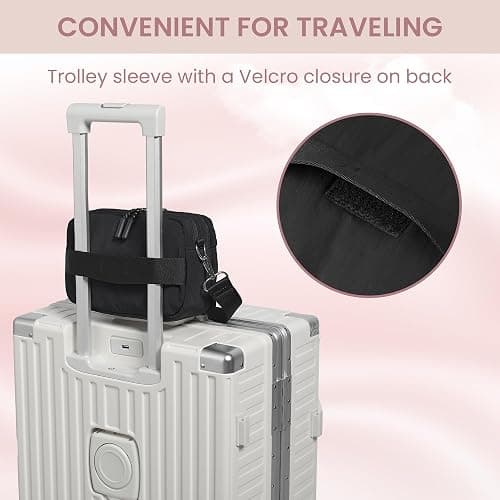 VONAL Small Crossbody Bags for Women Travel Purses Puffer Lightweight Nylon Quilted Puffy Bag Handbags with Multiple Pockets thumbnail 5