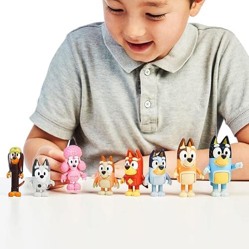 Bluey Figure 4 Pack - Friends Pack, Multicolor (13014) thumbnail 8