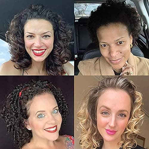3PCS Square Invisible Hairbands, Plastic Headbands for Women with Curly & Thick Hair, Seamless No-Slip Grip for Comfort, Black Normal Size Styling & Fixing Tool (Mixed) thumbnail 5