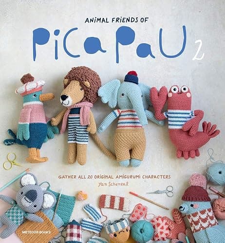 Animal Friends of Pica Pau 2: Gather All 20 Original Amigurumi Characters (idioma en Inglés) - Image 1