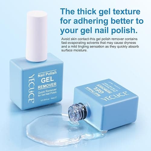 Gel Nail Polish Remover, Gel Polish Remover for Nails, No Need for Foil, Quick & Easy Polish Remover In 3-5 Minutes, No Need Soaking Or Wrapping-15ml thumbnail 8