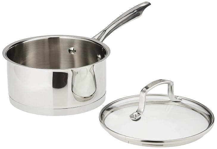 Cuisinart Professional Stainless Saucepan with Cover, 1.5-Quart, Stainless Steel,8919-16 thumbnail 5
