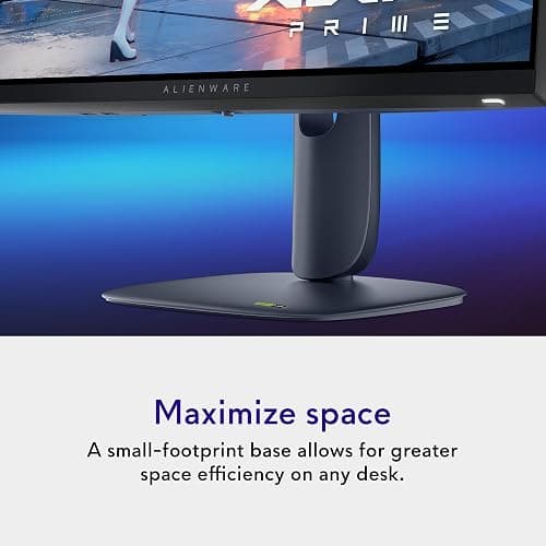 Alienware 24 Gaming Monitor AW2525HM, FHD IPS Panel, 320Hz, 0.5ms, G-SYNC | FreeSync Premium, 400 Nit Brightness, 1000:1 Contrast, 99% sRGB, Anti-Glare, USB Hub, Height Tilt Swivel, VESA 100x100 thumbnail 6