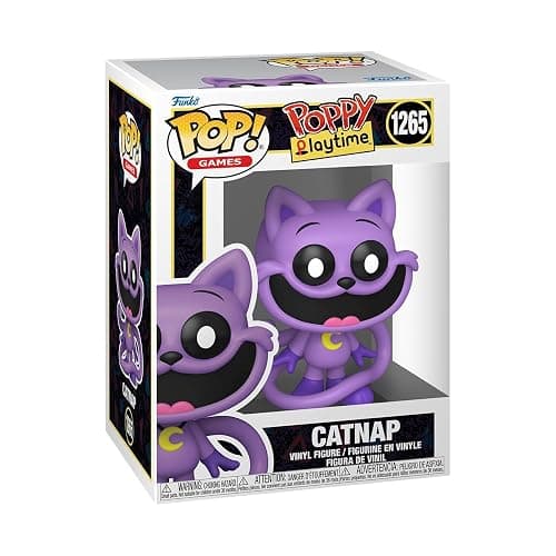 Funko POP! Games: Poppy Playtime - Catnap | Official Merch - Collectable Vinyl Figurine for Shelf Display - Birthday Gift Idea for Fans and Collectors - Image 1