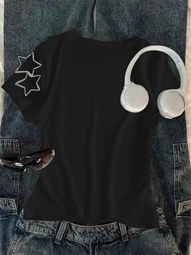SOLY HUX Girl's Camo Number Graphic Tees Casual Crew Neck Short Sleeve T Shirts thumbnail 2