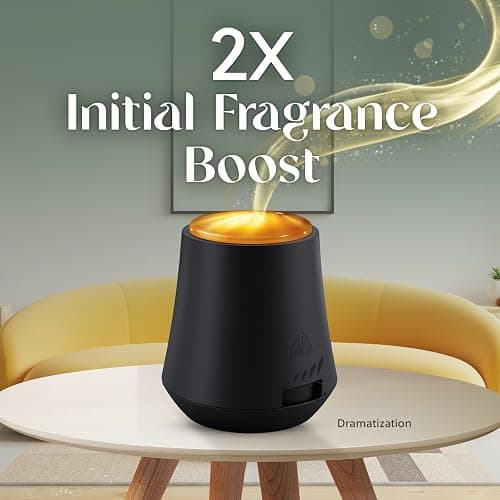 Air Wick Essential Mist Diffuser Oil Refill, Brown Sugar & Vanilla, 3Ct | Brown Sugar & Vanilla air freshener refill for Air Wick diffuser; essential oils create a cozy fall scent for your home thumbnail 5