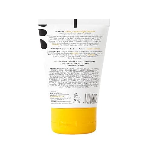 PATTERN Beauty by Tracee Ellis Ross Lightweight Conditioner, 3 Fl Oz, Rich Moisture for Curlies, Coilies and Tight-Textured Hair, 3a-4c thumbnail 6