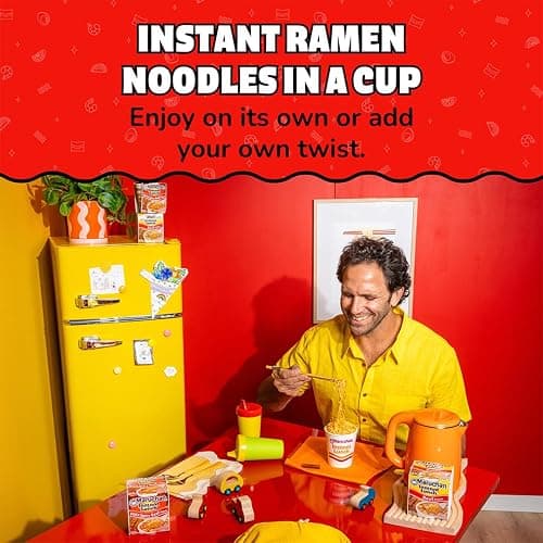 Maruchan Instant Lunch Ramen Noodles, Hot & Spicy Beef Flavor – Japanese-Style Instant Noodle Soup, Easy Meal Ready in 3 Minutes – 2.25 Oz. (12 Pack) thumbnail 4
