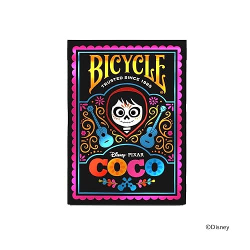 Bicycle Disney Coco Collectible Standard 52 Deck of Cards, Poker Size, Gifts, Family & Kids Card Game Night thumbnail 2