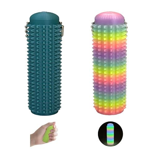 Little Ouchies Spiky Fidget Keychain – Stress Relief Massager, Anxiety Relief & Unique Gift for Adults thumbnail 5