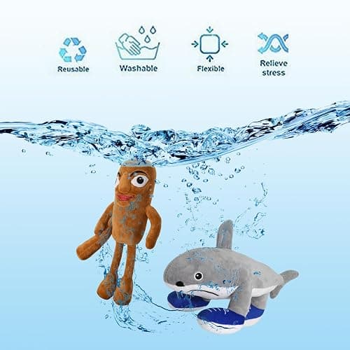 Italian Brainrot 2Pcs Tralalero Tralala and Tung Tung Tung Sahur Toy Gift, Cute Stuffed Figure Doll for Kids and Adults Inspired Plush Toy thumbnail 5