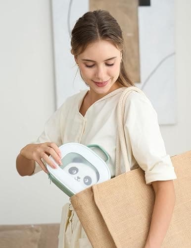 Momcozy Elite Baby Kit, Superior Baby Shower & Registry Essential Kit for Grooming & Health & Cleansing Care, Electric Nail File & Nasal Aspirator,Tummy Wrap,Thermometer,Bath Brush,Teether,Storage Bag thumbnail 9