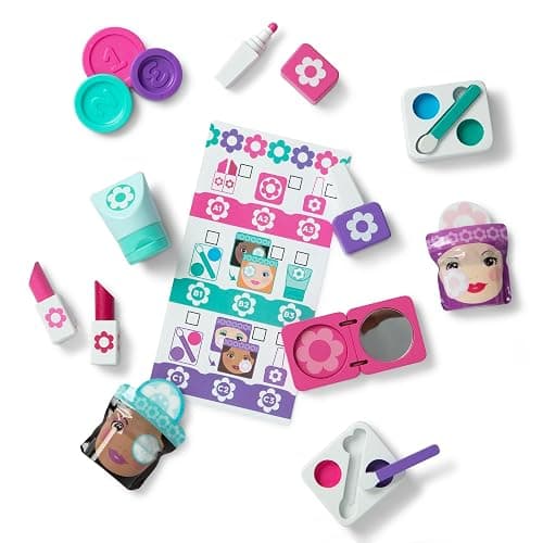 Melissa & Doug Sort, Stock, Select Beauty Kiosk Vending Machine Play Set, Pretend Makeup Wooden Toy For Boys and For Girls 3+- FSC Certified thumbnail 4