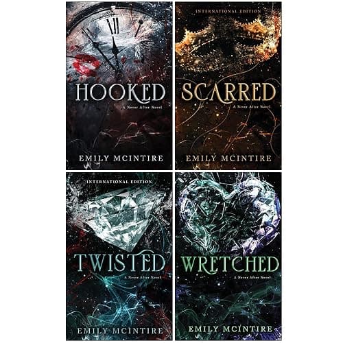 Emily McIntire Never After Series Collection 4 Books Set (Hooked, Scarred, Wretched, Twisted) thumbnail 3